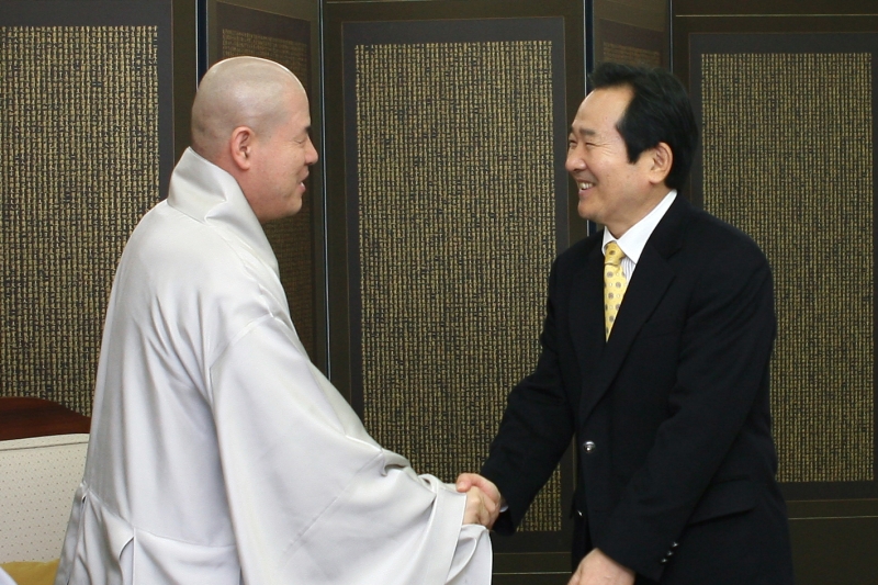 2009.11.11_민주당 정세균 대표 예방